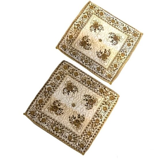 Beautiful Embroidered Accent Pillow Case Covers - Picture 1 of 5